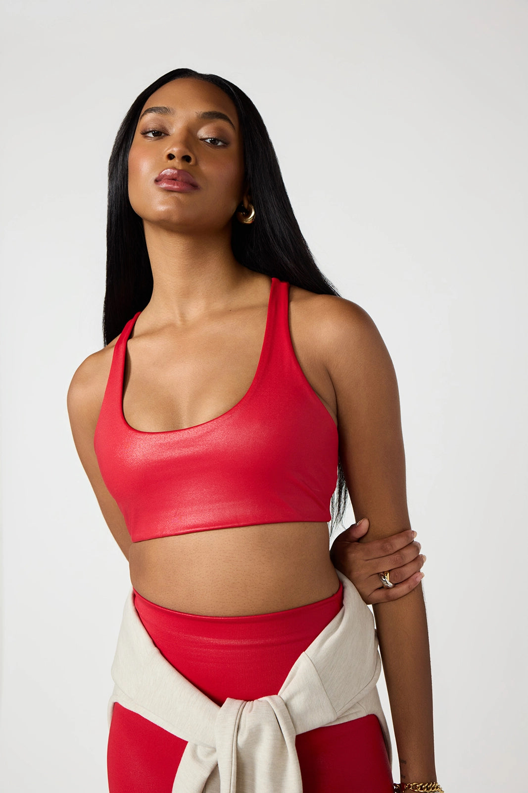 Liquid Bra - Haute Red