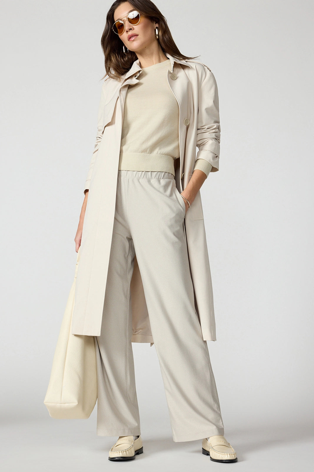 Merino Crew Neck - Htr Brown Rice