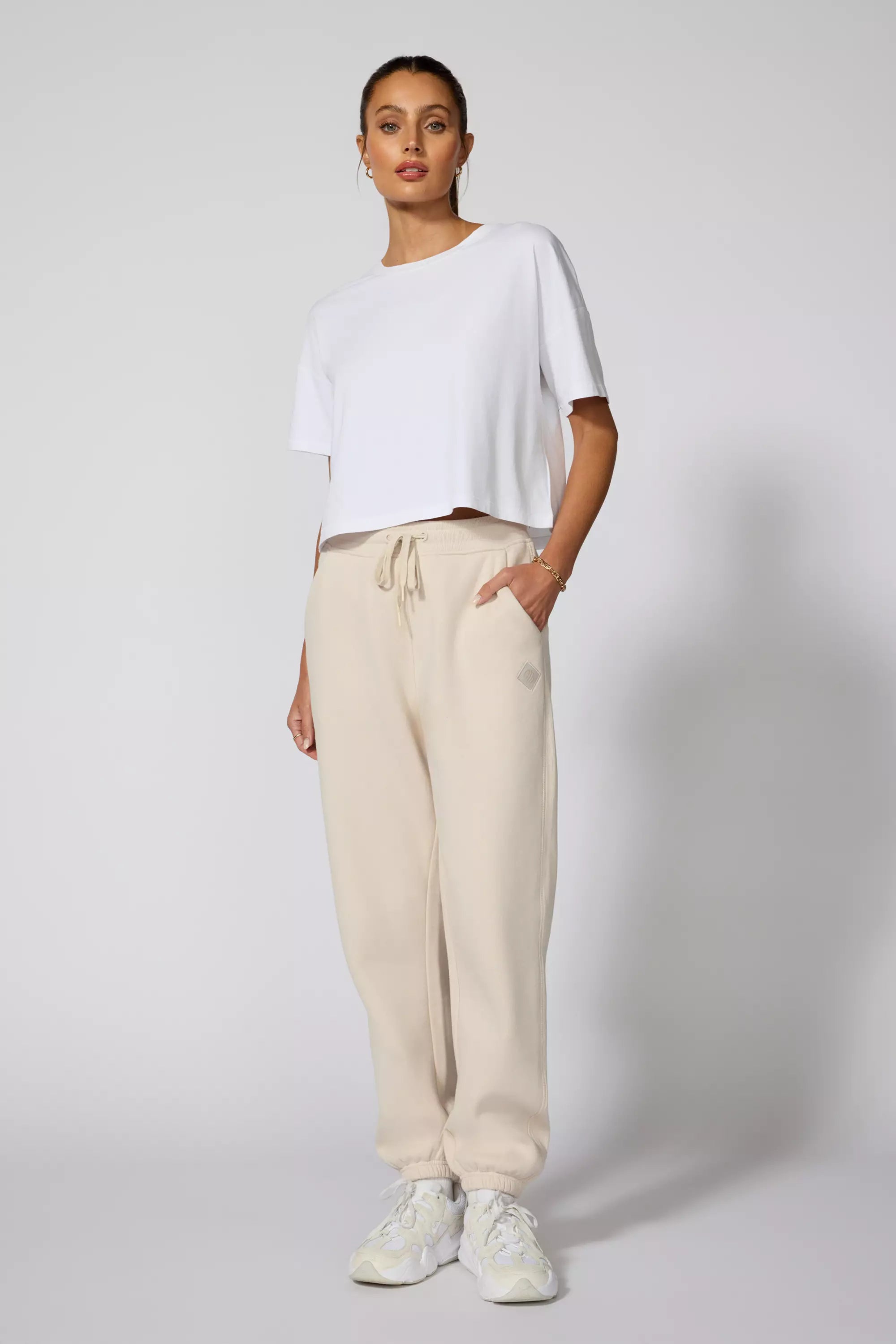 Luxefleece Relaxed Jogger - Stone