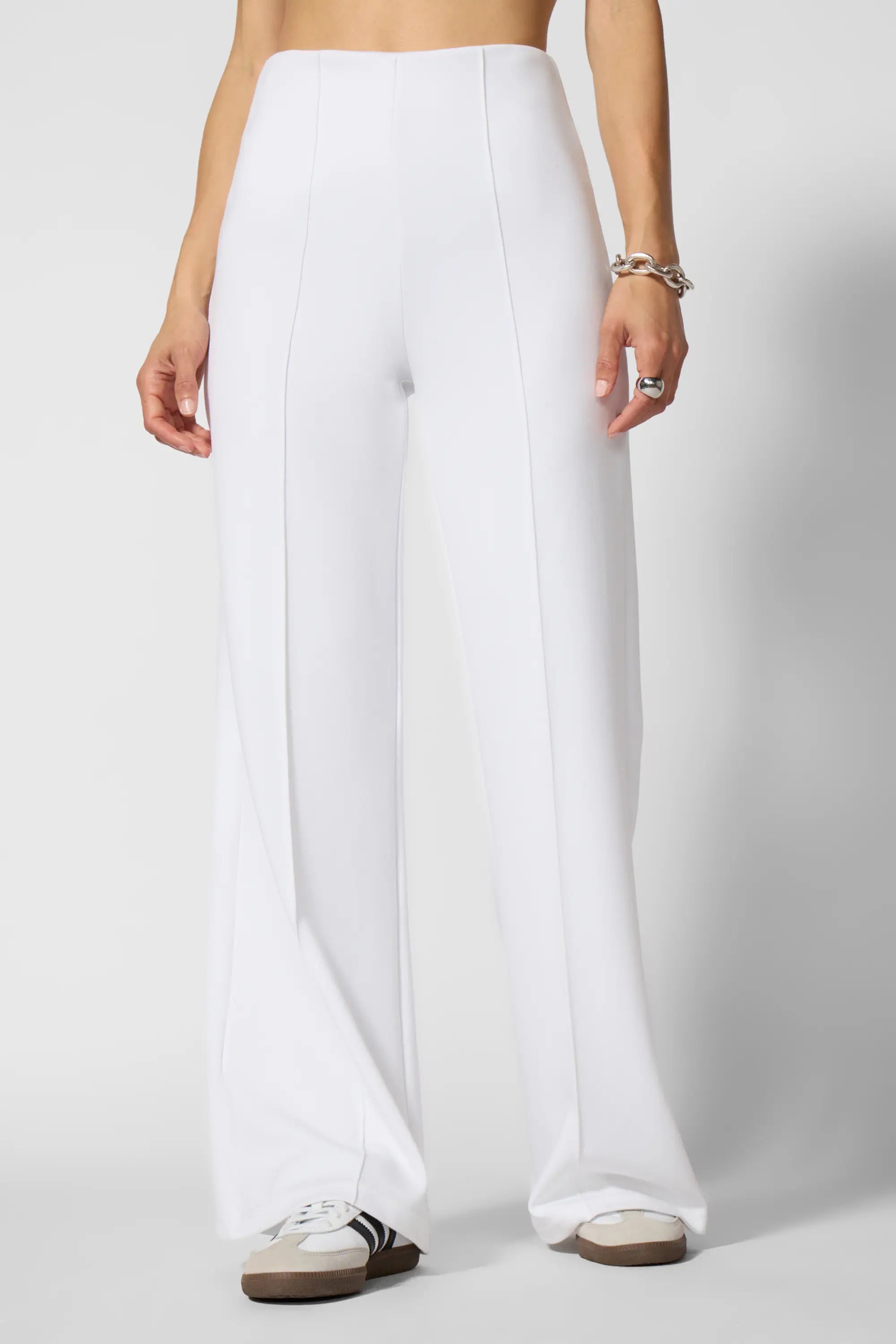 Wide Leg Pant - Brilliant White