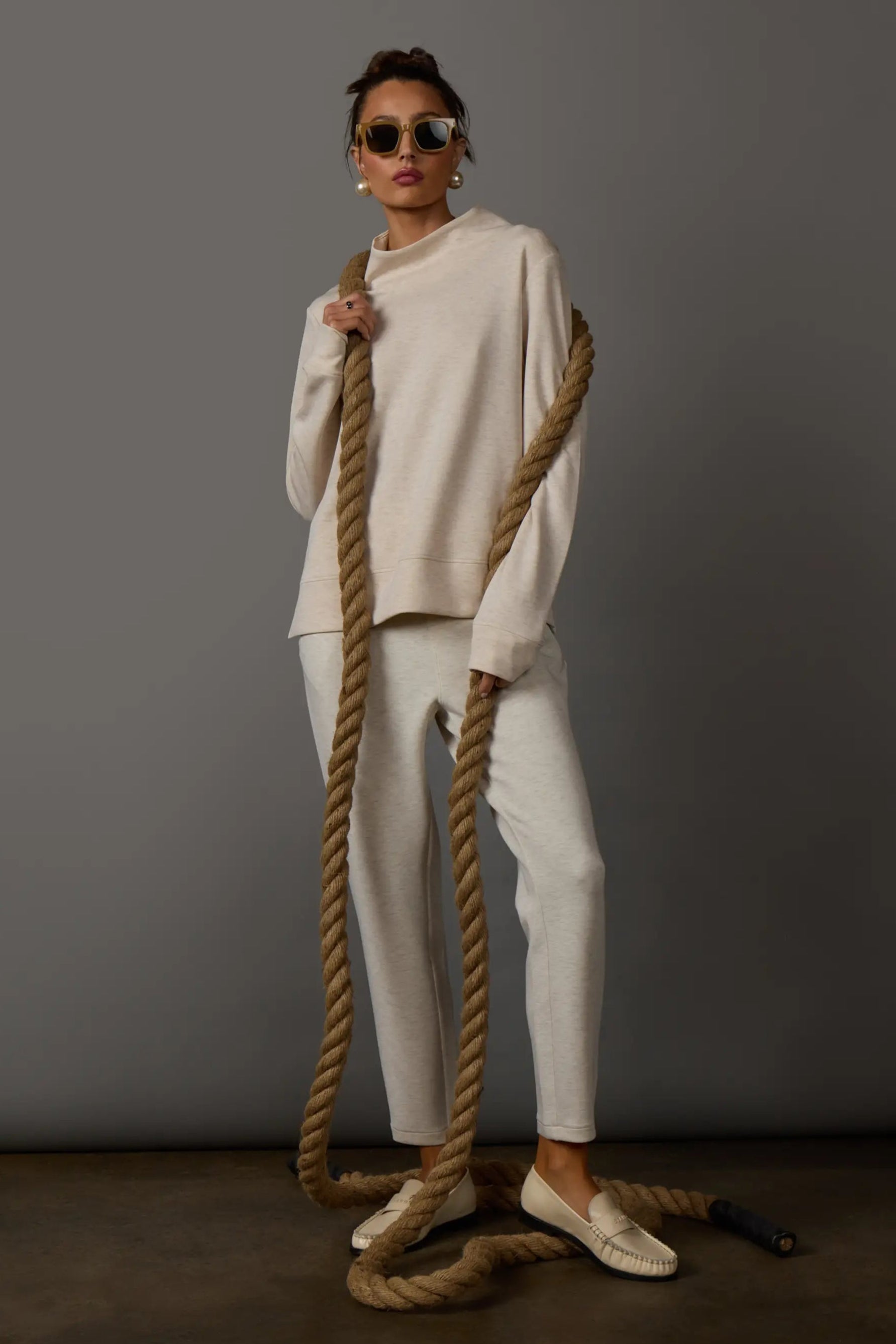 Dreamweave™ Sneaky Sweatpant - Htr Birch