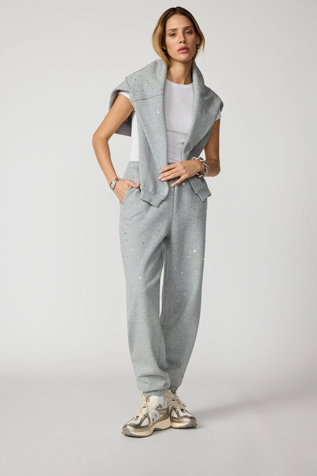 Luxefleece Boyfriend Sweatpant - Diamond Decadence