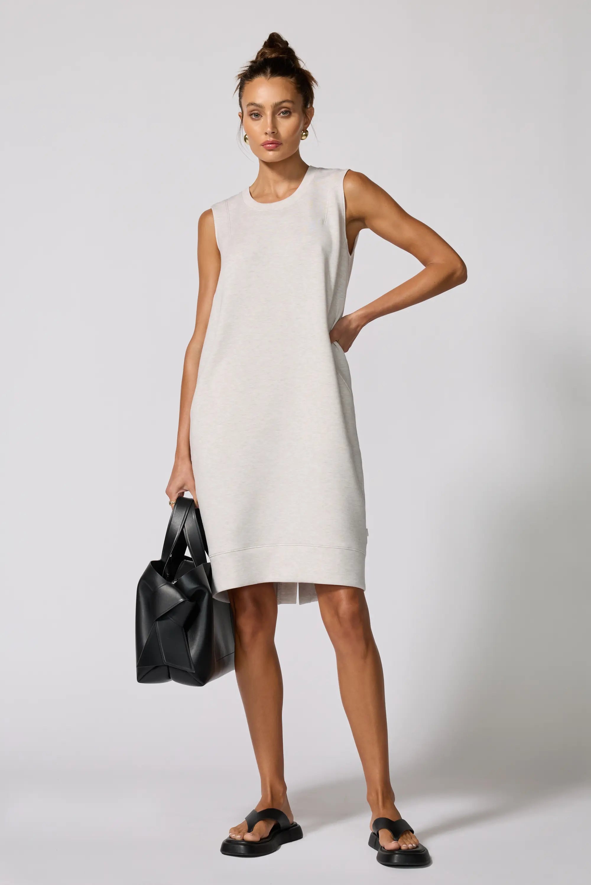 Dreamweave™ Dress - Htr Moonbeam