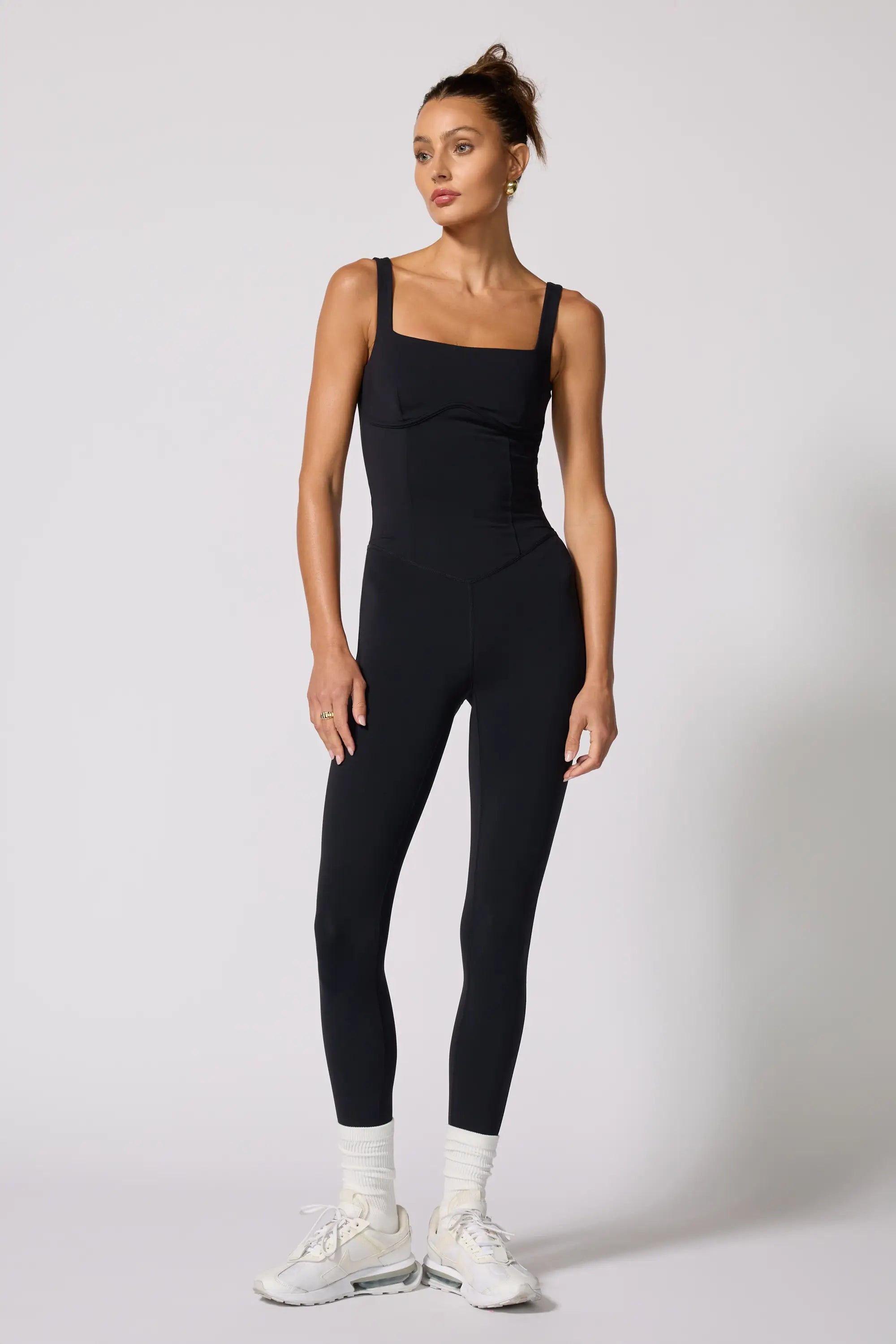 Sculpt Catsuit - Black
