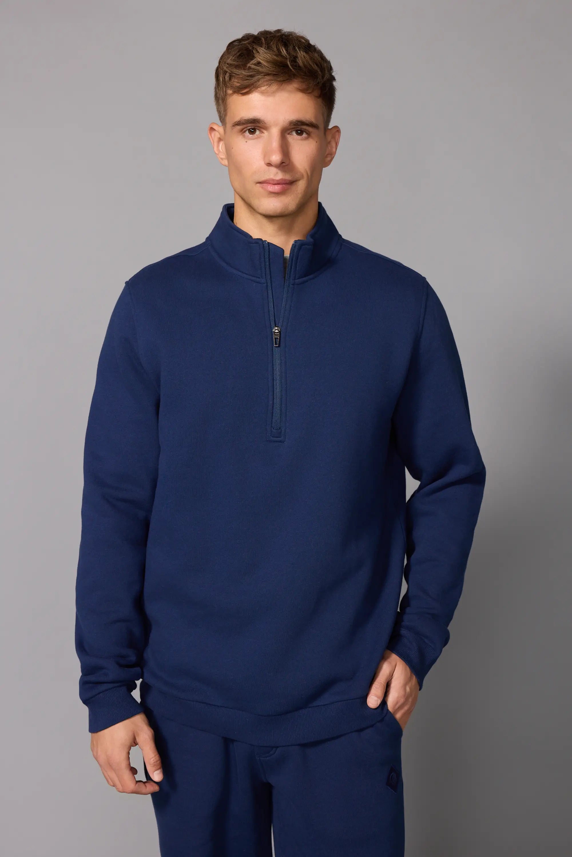 Men's Luxefleece 1/4 Zip  - Navy