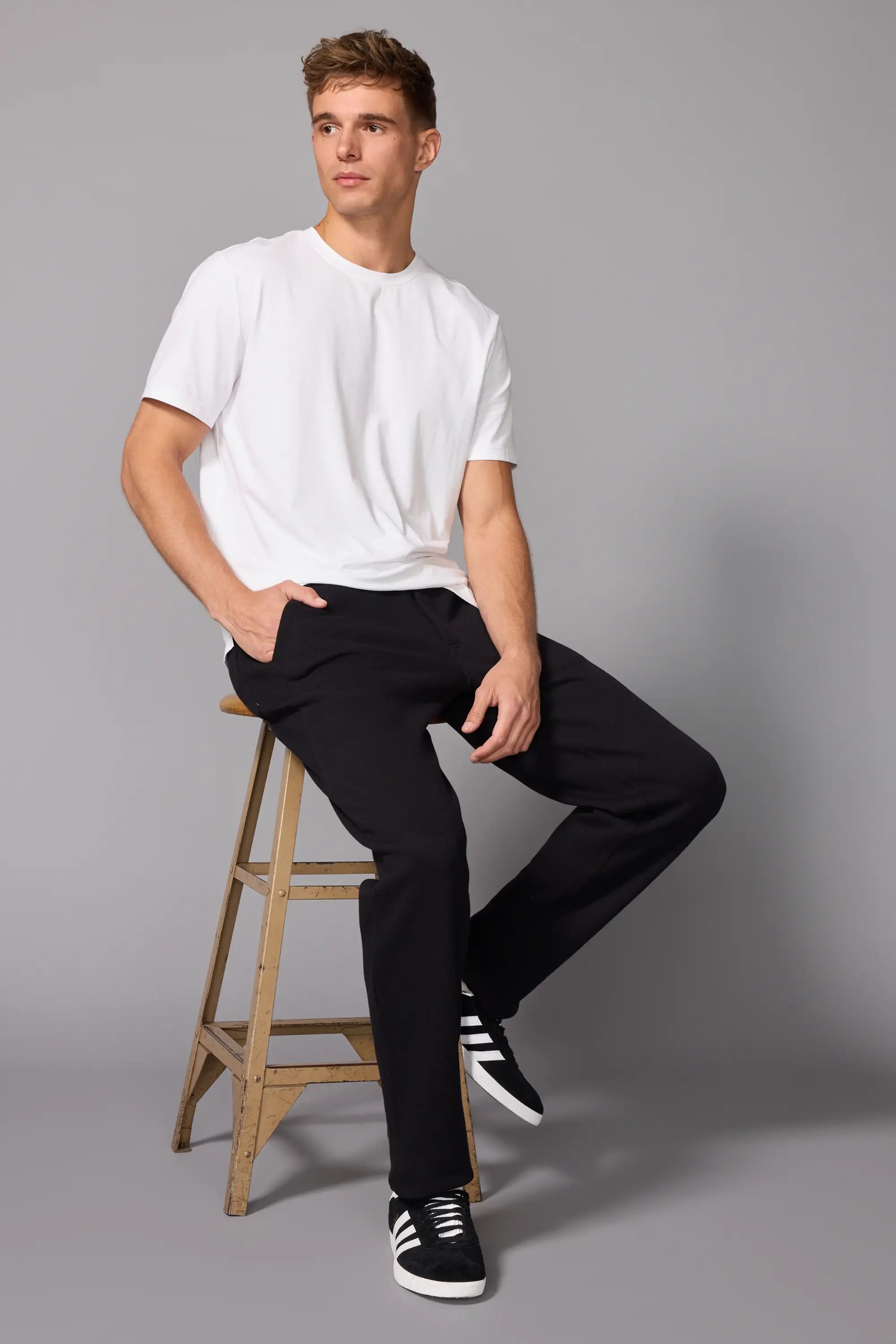 Pima Cotton Tee - Brilliant White