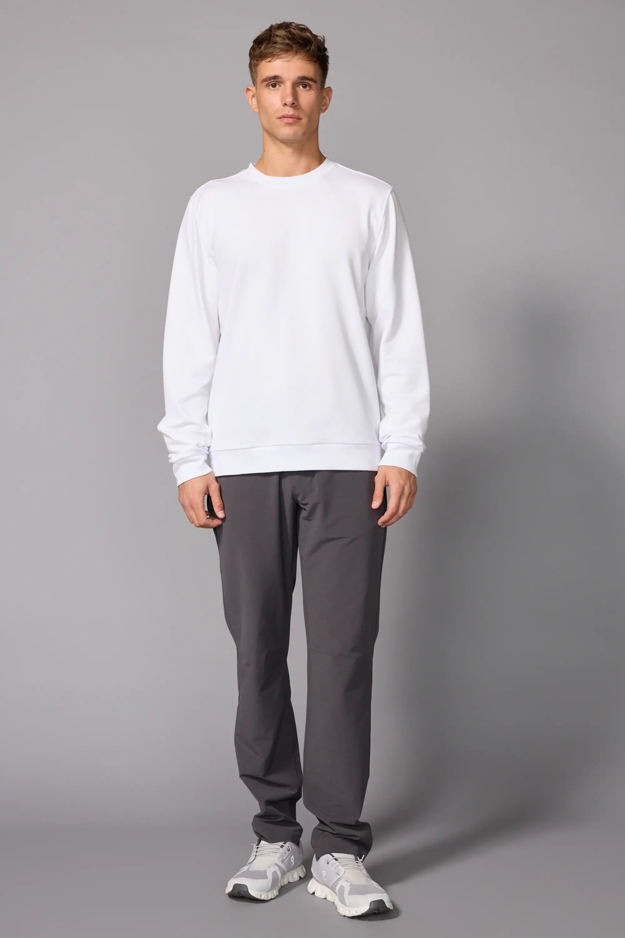 Men's Luxefleece Relaxed Sweatshirt - Brilliant White