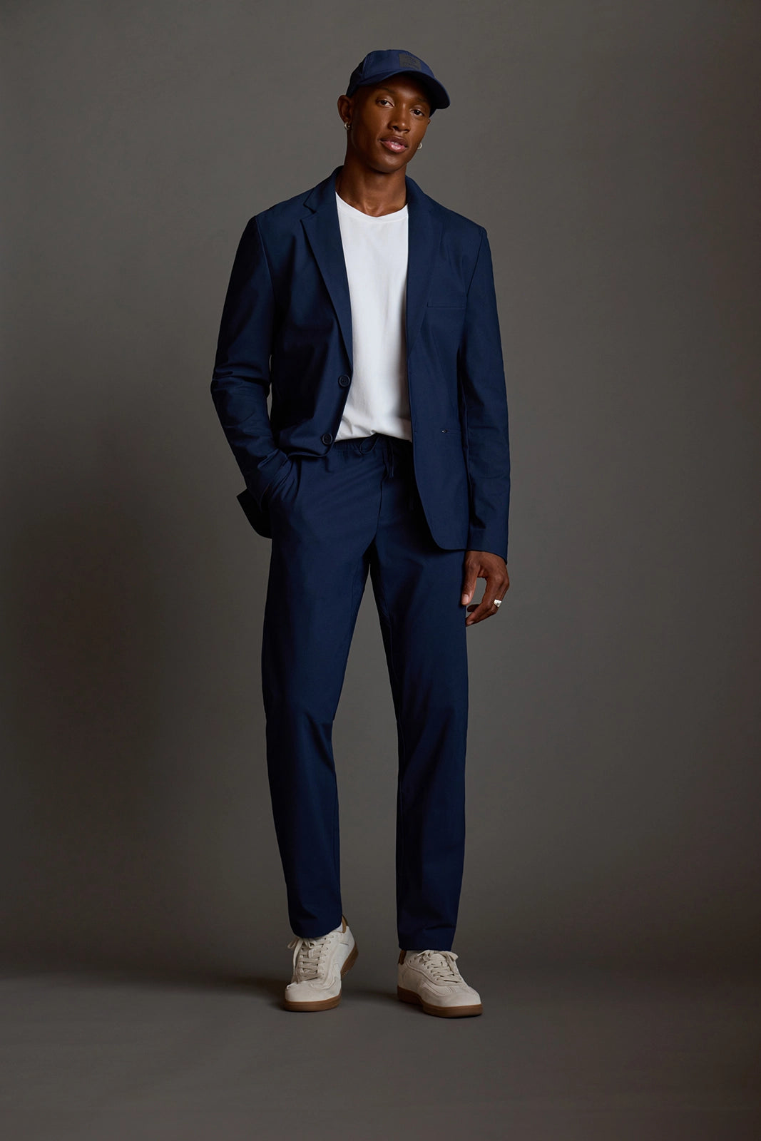 Peak Trouser - Navy Blazer