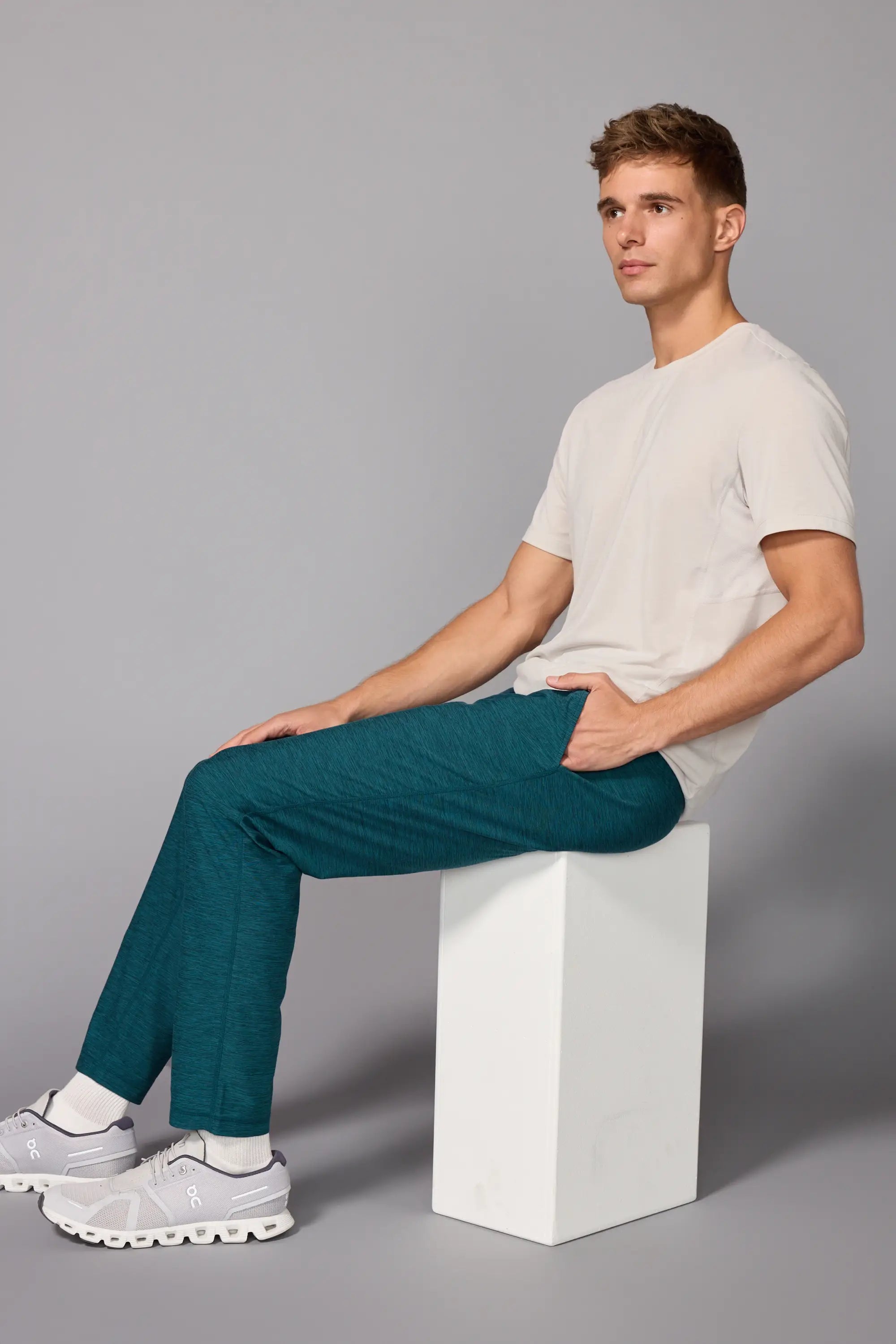 Softest Pant - Htr Reflecting Pond