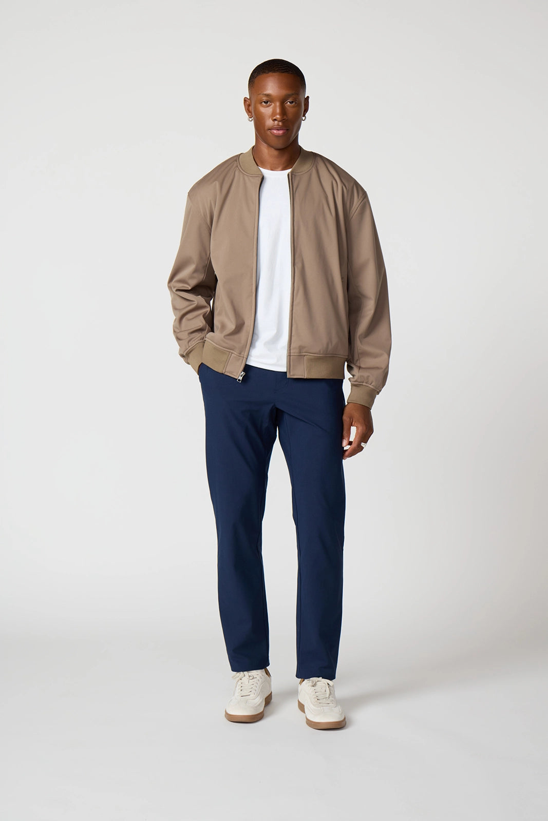 Men's Bomber Jacket - Caribou